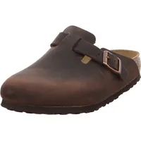 Birkenstock Boston Nubukleder geölt habana 38