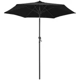 furnicato 224 cm Schwarz