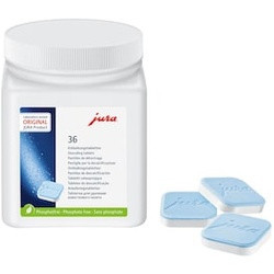JURA 70751 2-Phasen-Entkalkungstabletten (36 Stück Dose) phosphatfrei
