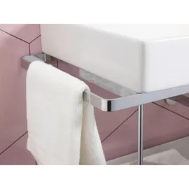 Duravit Metallkonsole 106,5 x 45 cm Schwarz Matt
