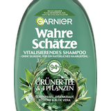 Garnier Wahre Schätze vitalisierendes Shampoo Grüner Tee & 4 Pflanzen