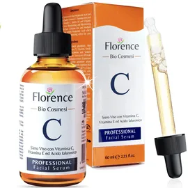 FLORENCE Bio Hyaluron Serum mit Vitamin C, E 60 ml