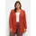 Sieh an! Long-Strickjacke orange 48
