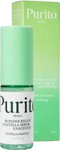 Purito Duftfreies Gesichtsserum mit asiatischer Wunderpflanze Centella-Serum - 15 ml