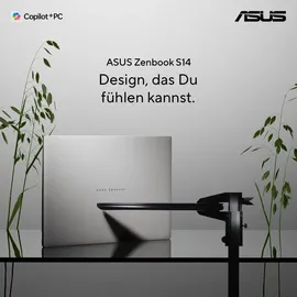 Asus Zenbook S14 OLED Intel Core Ultra 9 386H 32 GB RAM 1 TB Win11 Home Antrim Gray