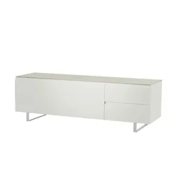 TV Board   ¦ weiß ¦ Maße (cm): B: 160 H: 51 T: 45.0