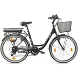 Llobe Shopper City E-Bike 26" schwarz