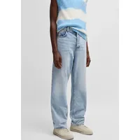 HUGO BOSS HUGO Nate in heller Waschung blau