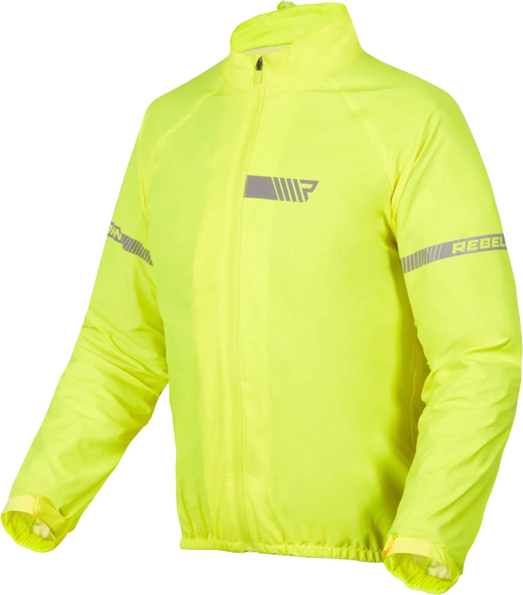 Rebelhorn Ocean Motorfiets regenjas, geel, 5XL Voorman