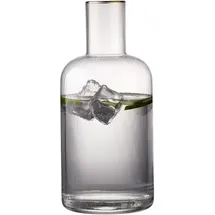 Lyngby Glas Palermo Gold Karaffe, 1,5 l