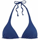 Buffalo Triangel-Bikini-Top Damen blau Gr.36 Cup C/D