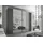 STAUD Schwebetürenschrank Sonett 249 x 222 x 68 cm Grau