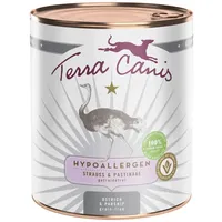 Terra Canis Hypoallergen Strauß mit Pastinake 12 x 800 g