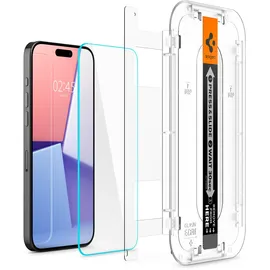 SPIGEN Glass tR EZ Fit 2 Pack transparency iPhone 15 Pro Max