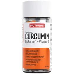Nutrend Curcumin + Bioperine + Vitamin D (60 Kapseln)