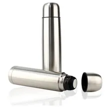 Michelino Thermoskanne Edelstahl/silber 0,75 l