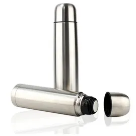Michelino Thermoskanne Edelstahl/silber 0,75 l