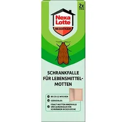 Nexa Lotte® Mottenschutz Lebensmittel braun, 2 St.