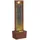 Teamson Home Wasserfallbrunnen Rotstein mit LED 84 cm
