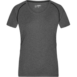 Damen Fitness Shirt - Farbe schwarz - Größe L