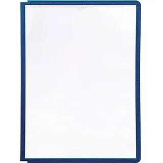 Durable Sichttafel Sherpa Panel A4 PP, A4, dunkelblau, 5er Packung, 560607