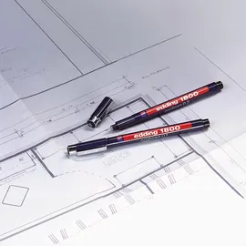 edding 1800 profipen 0,5 rot