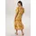Aniston SELECTED Sommerkleid Geblümt Beige 36