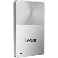 Lexar TouchLock Tragbare SSD 1TB mit One-Touch-NFC-Verschlüsselung Authentifizierung, Externe Solid-State-Laufwerke USB 3.2 Gen2, Magnetische Telefon-SSD-Unterstützung für iPhone 17/16, Tablet, PC