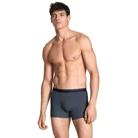CALIDA Natural Benefit Boxer Marine/Rot Baumwolle Small Herren