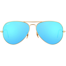 Ray Ban Aviator Flash Lenses RB3025 112/17 55-14 gold/blue flash