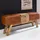 FineBuy Turnbock 120 x 29 x 53 cm braun / braun