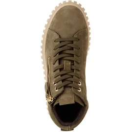 TAMARIS Damen Stiefelette Leder Wechselfußbett; OLIVE, EU