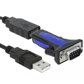 DeLock USB 2.0 Adapter 0,8 m Schwarz