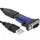 DeLock USB 2.0 Adapter 0,8 m Schwarz