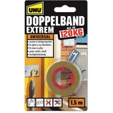 UHU EXTREM doppelseitiges Klebeband 19,0 mm x 1,5 m, 1 Rolle