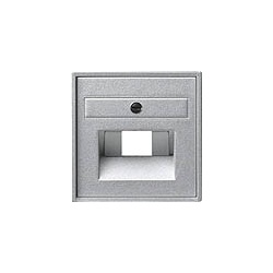 Abdeckung für  UAE/IAE Anschlußdosen (alu)