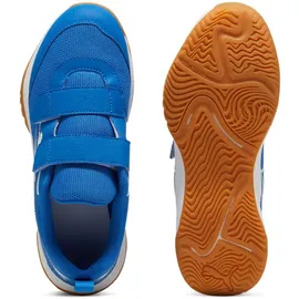 Puma Varion II Hallenschuhe mit Klettverschluss Kinder 03 team royal/white/gum 34.5