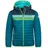 TROLLKIDS Eikefjord Jacke Dark Marine/Mystic Blue/Fresh Green/Arctic Blue 122