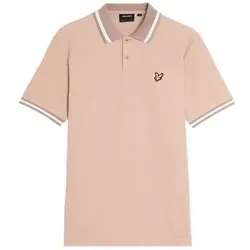Lyle & Scott  Poloshirt Polo à liserés multiples  in Braun, EU M