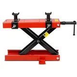 ConStands - Motorrad-Hebebühne kompatibel mit Chopper/Custombike Custommit Sicherungsstift Rot CB58110
