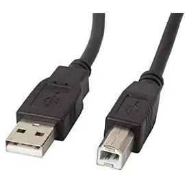 LANBERG USB-A auf USB-B 1 m Schwarz