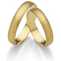 Firetti Trauring Schmuck Geschenk Gold 375 Hochzeit Ehering "LIEBE", Made in Germany, wahlweise mit oder ohne Brillant gelb|goldfarben 72