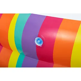 BESTWAY 54443 Runder Aufblasbarer Pool Rainbow DreamsTM 206 x 51 cm