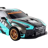 LeanToys RC-Auto Sportwagen 1:10 CH RTR türkis/schwarz
