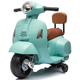 SUN BABY Vespa Elektroroller Kinderfahrzeug grün