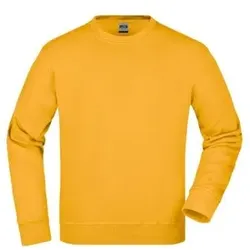 Workwear Sweatshirt JN840, gold-gelb, Größe XXL - gold-gelb - XXL