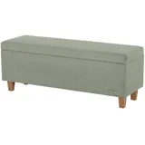 Jette Home Bettbank mit Stauraum Jette Flex , grün , Maße (cm): B: 122 H: 47 T: 42.0