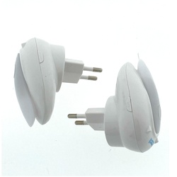 Ultrasonic Pest Repellent Ultraschall Tiervertreiber 2 Stück mit Nachtlicht S...
