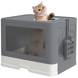 PawHut Katzenklo Kunststoff