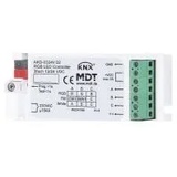 MDT RGBW LED Controller AKD 3-fach, 3/6A, 12/24V CV LED, Schaltaktor mit Dimmer (AKD-0324V.02)